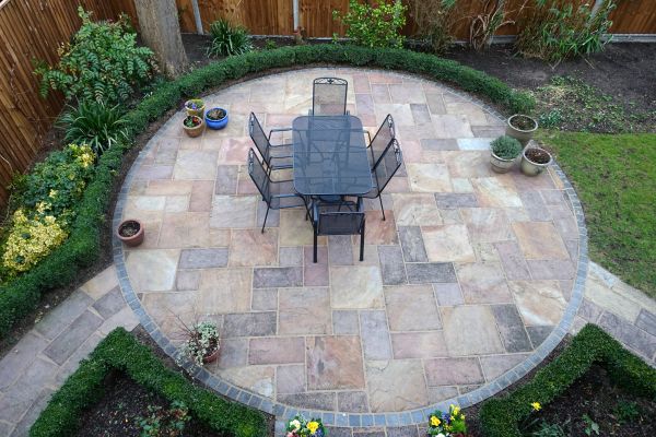Stone Patio Repair in Marietta