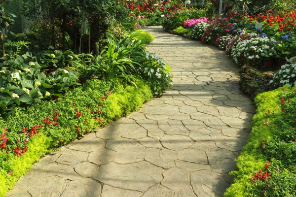Stone Pathway Repair in Marietta
