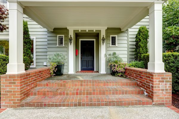 Front Porch Masonry Repair in Marietta