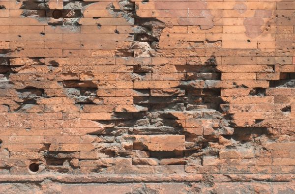Damaged Brick Repair in Marietta
