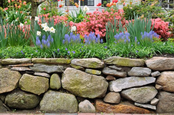 Garden Wall Installation in Marietta